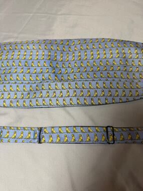 Yellow Retriever (Lab/ Golden) Tie and Cumberbund 100% Silk Peter Blair